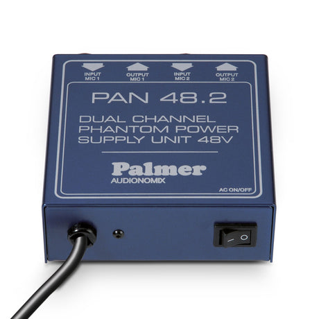 Palmer PAN 48 - Fuente de alimentación phantom, 2 canales