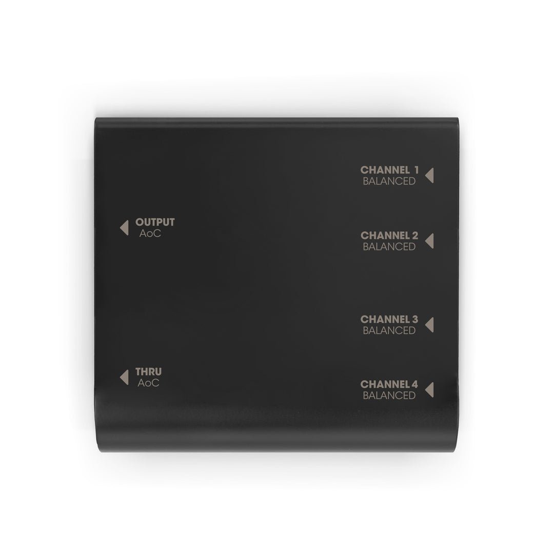 Palmer AoC Box XLRf - Caja Audio over Cat de etherCON a 4 x XLR hembra