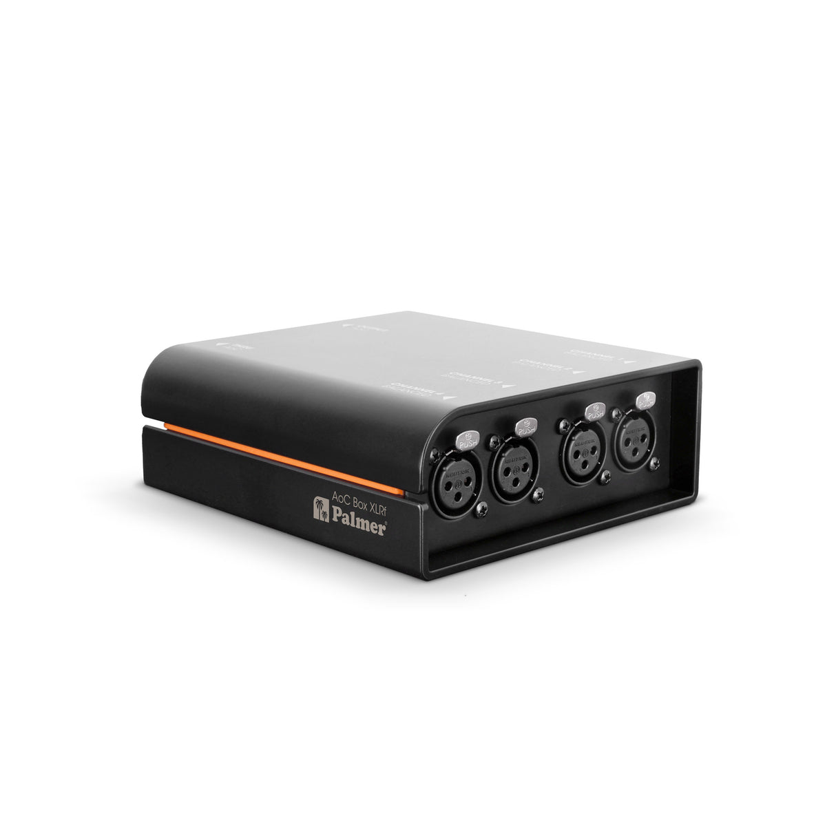 Palmer AoC Box XLRf - Caja Audio over Cat de etherCON a 4 x XLR hembra