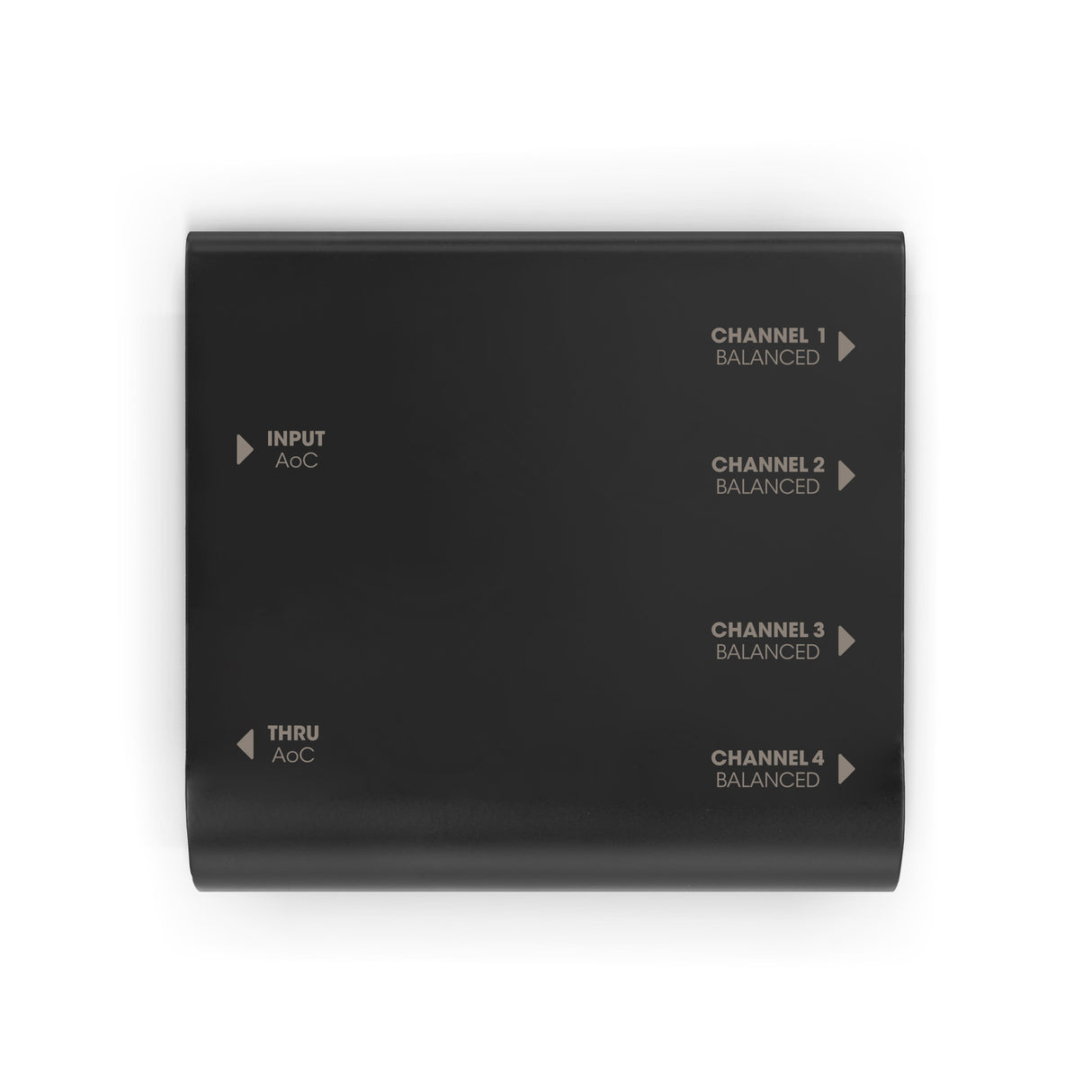 Palmer AoC Box XLRm - Caja Audio over Cat de etherCON a 4 x XLR macho