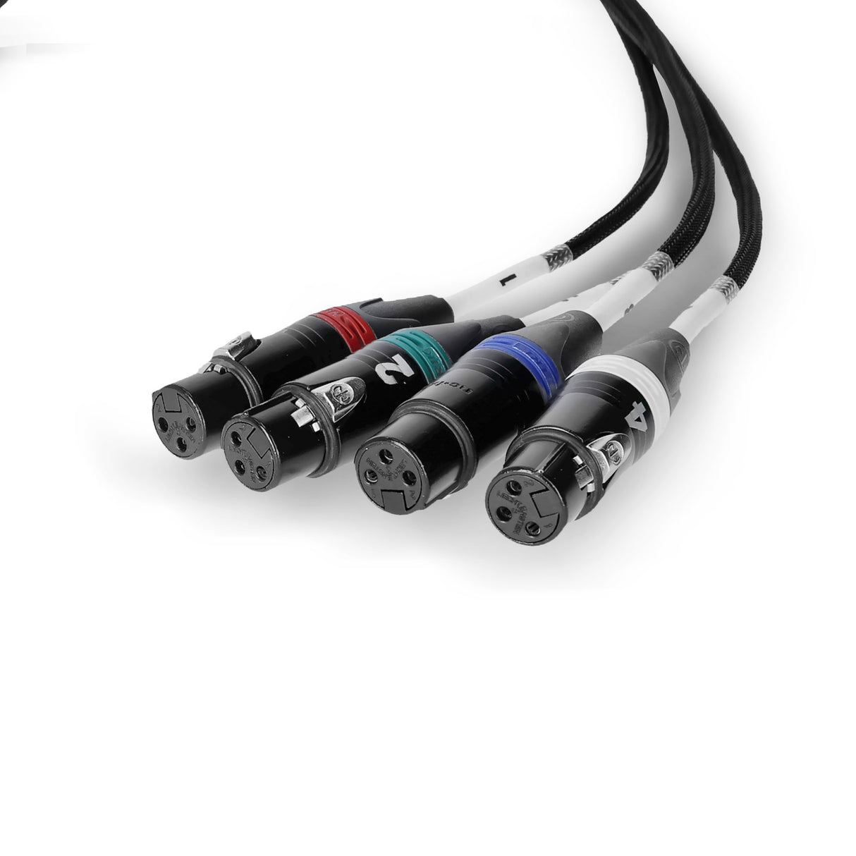 Palmer AoC Loom XLRf - Cable Audio over Cat de etherCON a 4 x XLR hembra