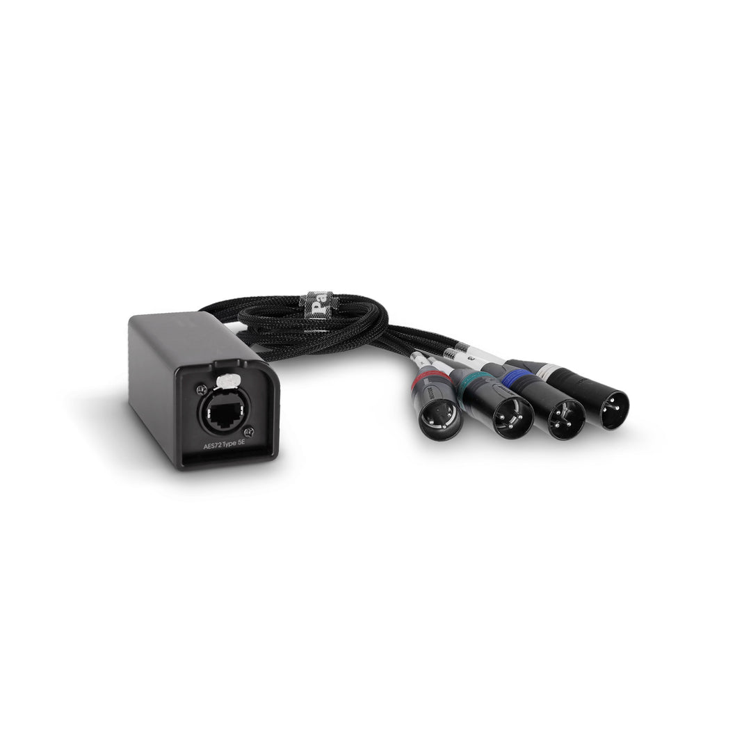 Palmer AoC Loom XLRm - Cable Audio over Cat de etherCON a 4 x XLR macho