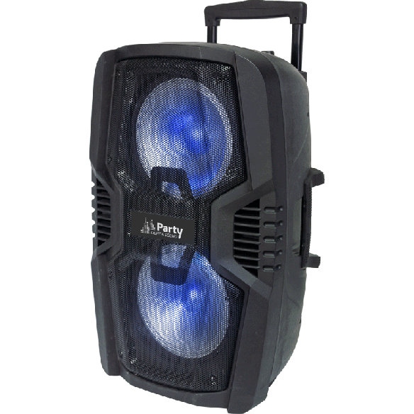 Party Light & Sound Festival Speaker w. Bluetooth
