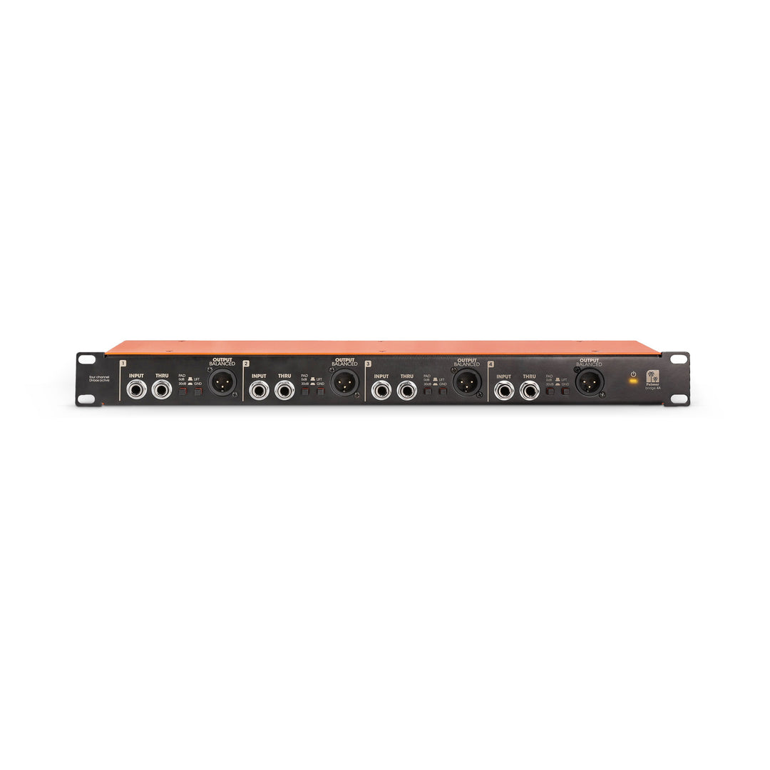 Palmer BRIDGE 4A - 19" caja DI, 4 canales, activa