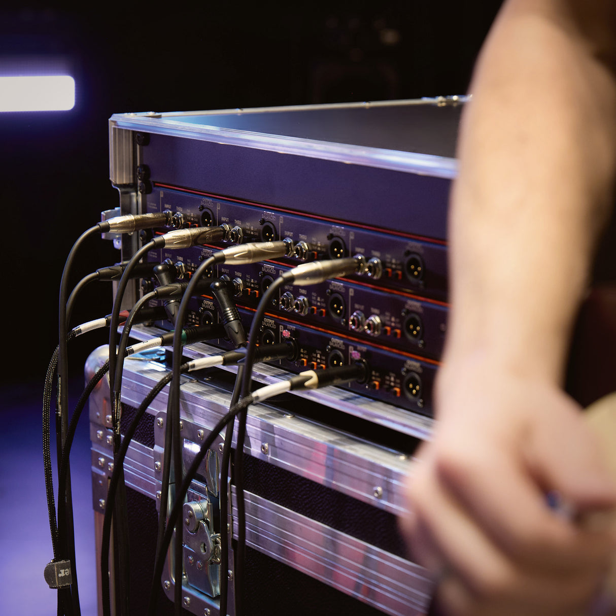 Palmer BRIDGE 4P - 19" caja DI, 4 canales, pasiva