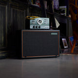 Palmer CAB 212 BX V30 - Pantalla de guitarra con Celestion Vintage 30 2 x 12, parte trasera abierta