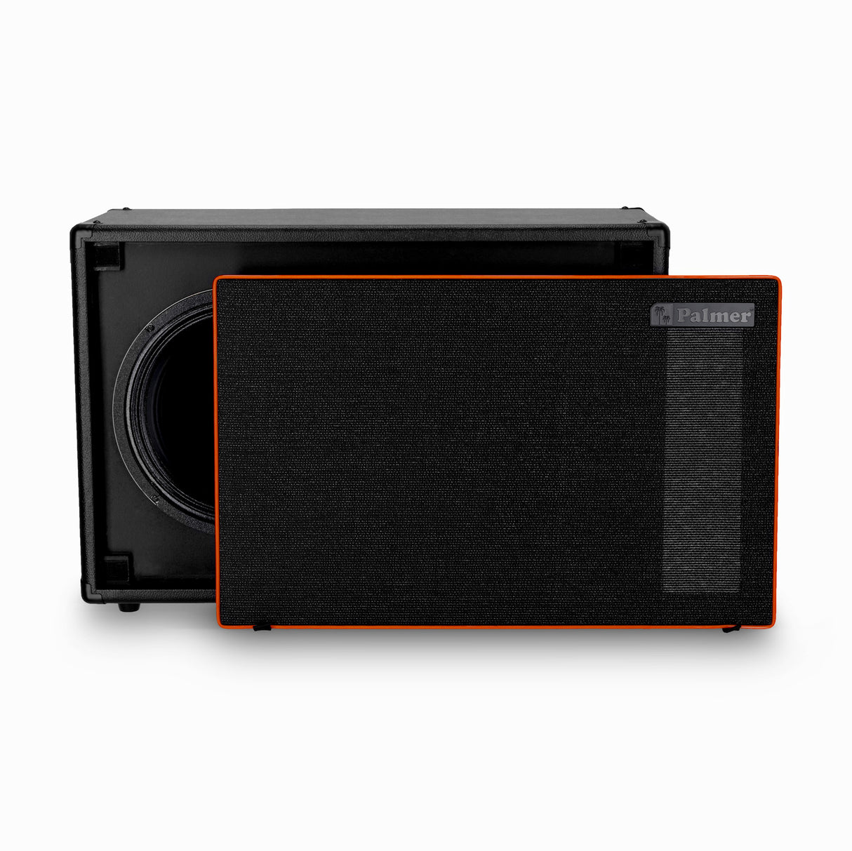 Palmer CAB 212 BX V30 - Pantalla de guitarra con Celestion Vintage 30 2 x 12, parte trasera abierta