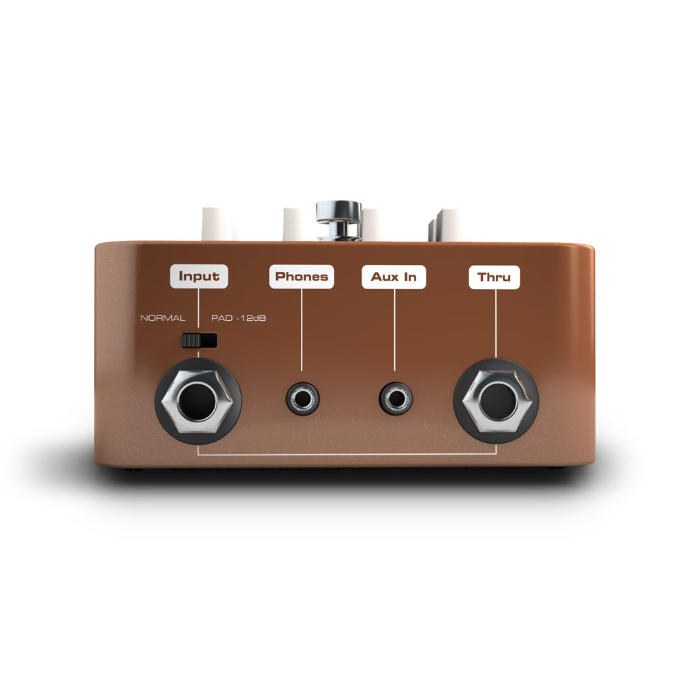 Palmer POCKET AMP ACOUSTIC – Preamplificador portátil para instrumentos acústicos de cuerda