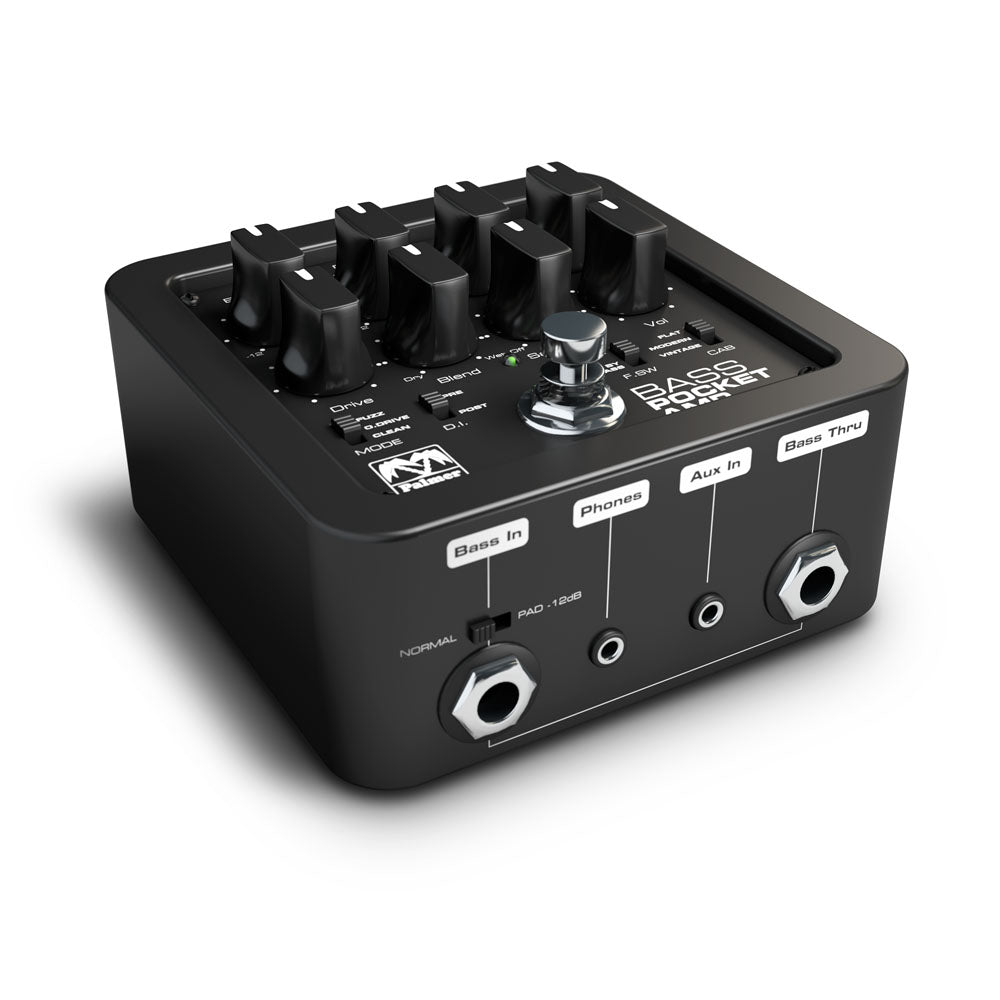 Palmer POCKET AMP BASS - Preamplificador de bajo portátil
