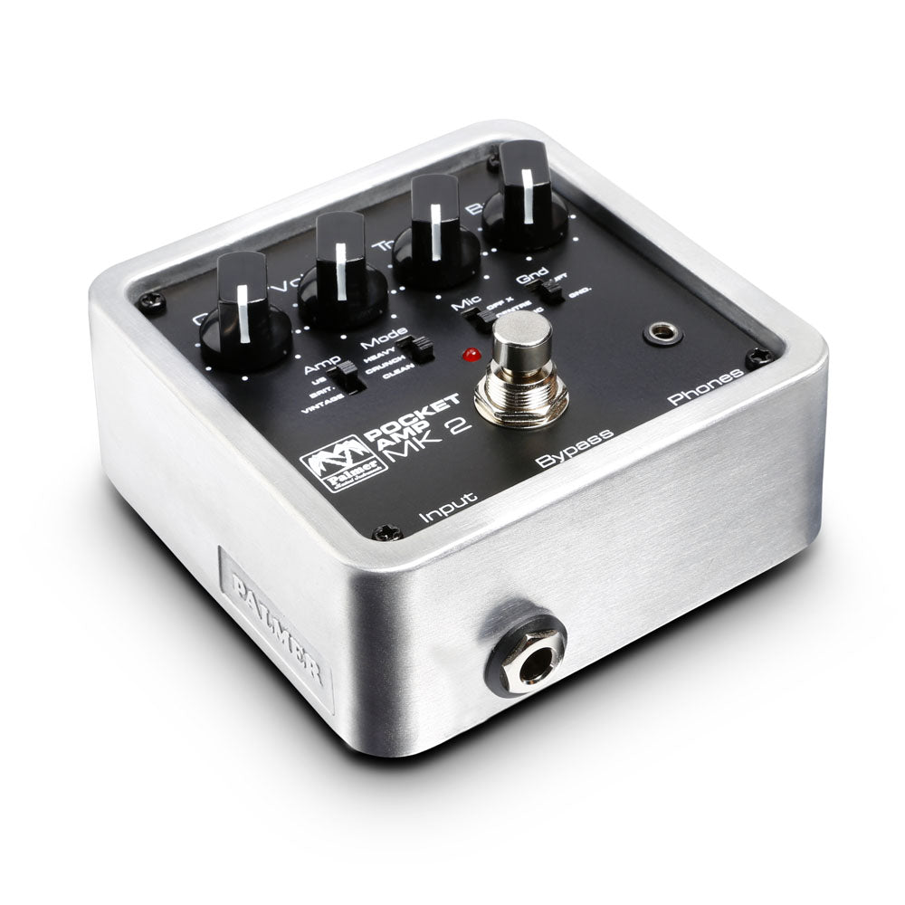 Palmer POCKET AMP MK 2 - Preamplificador de guitarra portátil