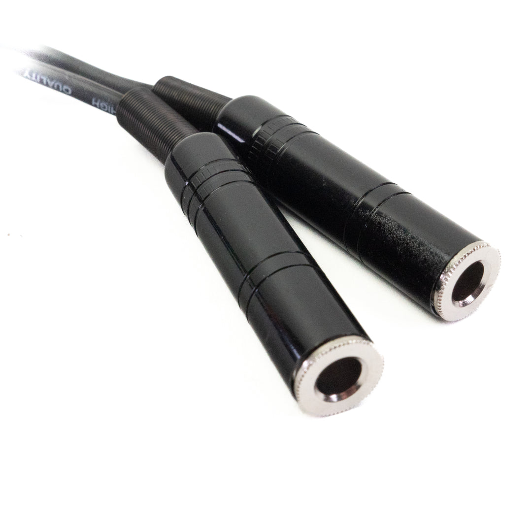Perfex Cable Divisor de Auriculares 6,3mm (0,5m)