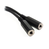 Perfex Cable divisor de auriculares jack 3,5mm (0,5m)