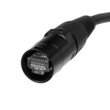 CAT7 to CAT7 Metal Housing Black/10m