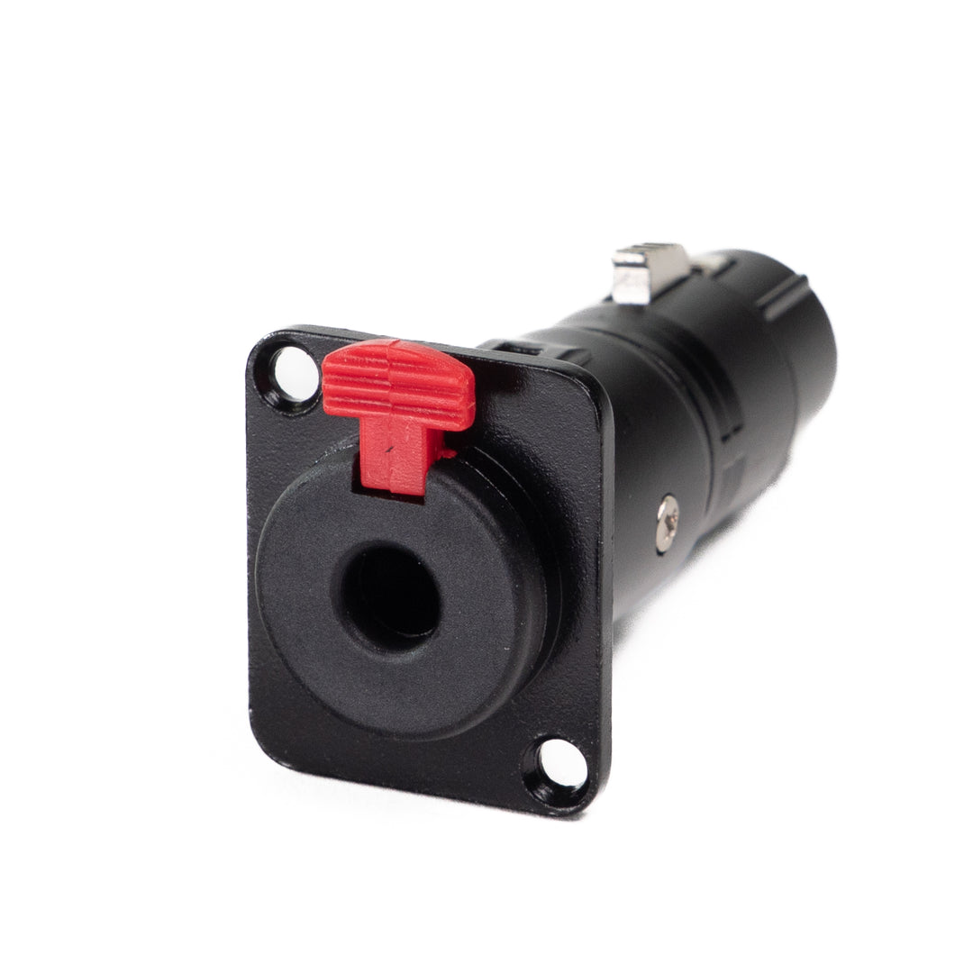 Perfex Jack a XLR Hembra Chasis Conector (Sort)
