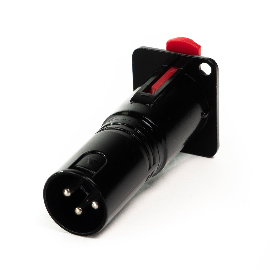 Perfex Jack a XLR Macho Chasis Conector (Sort)