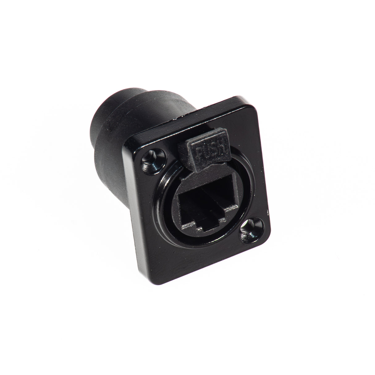 Perfex RJ45 Chasis Conector (Negro)