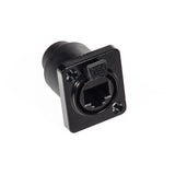 Perfex RJ45 Chasis Conector (Negro)