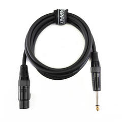 Perfex XLR Hembra a Jack (1,5m)