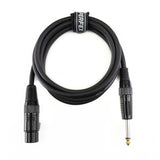 Perfex XLR hembra a jack (1,5m)