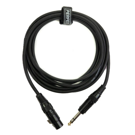 Perfex XLR Hembra a Jack Balanceado (3m)