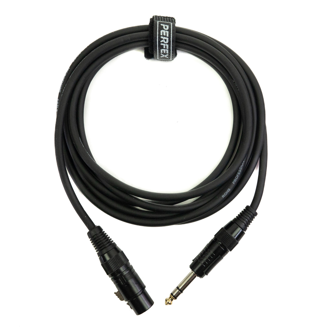 Perfex XLR Hembra a Jack Balanceado (3m)