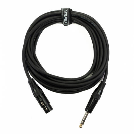 Perfex XLR Hembra a Jack Balanceado (5m)