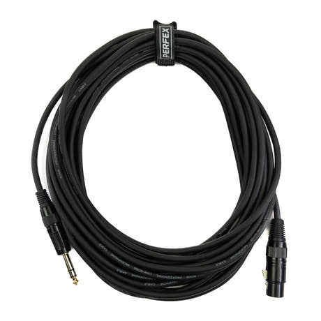 Perfex XLR Hembra a Jack Balanceado (10m)