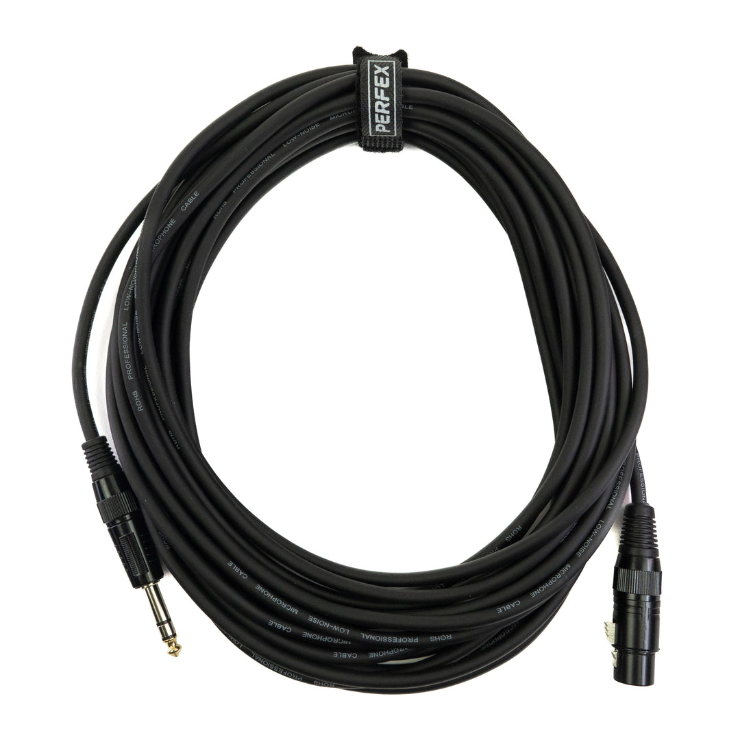 Perfex XLR Hembra a Jack Balanceado (10m)
