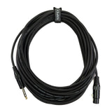 Perfex XLR hembra a jack balanceado (10m)
