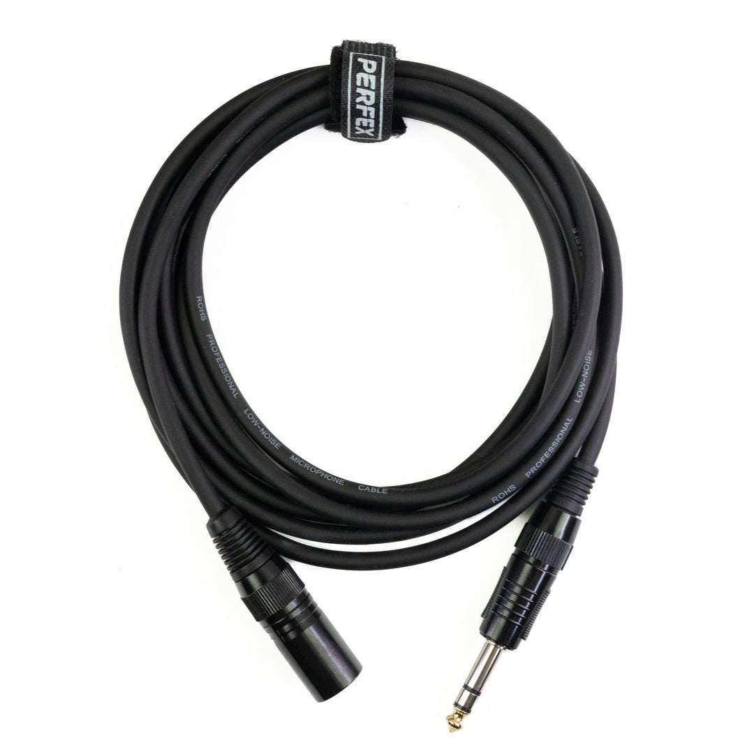Perfex XLR Macho a Jack Balanceado (3m)