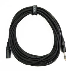Perfex XLR Macho a Jack Balanceado (10m)