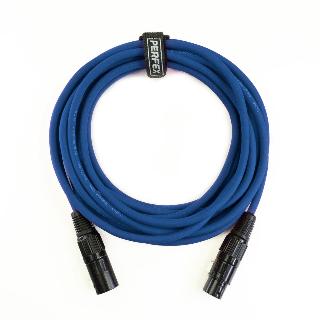 Perfex XLR Kabel (5m - Azul)