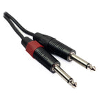 Perfex 2x jack a 2x RCA phono (6m)