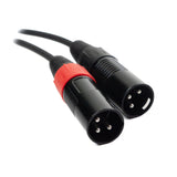 Perfex 2x XLR macho a jack 3,5mm mini (6m)