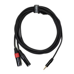 Perfex 2x XLR Macho a Minijack 3,5mm Cable (6m)