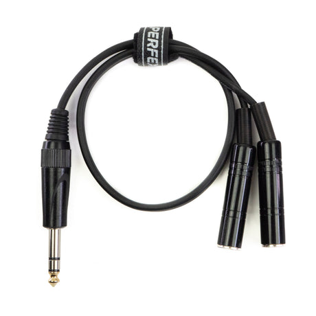 Perfex Cable Divisor de Auriculares 6,3mm (0,5m)