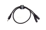 Perfex Cable divisor de auriculares jack 3,5mm (0,5m)