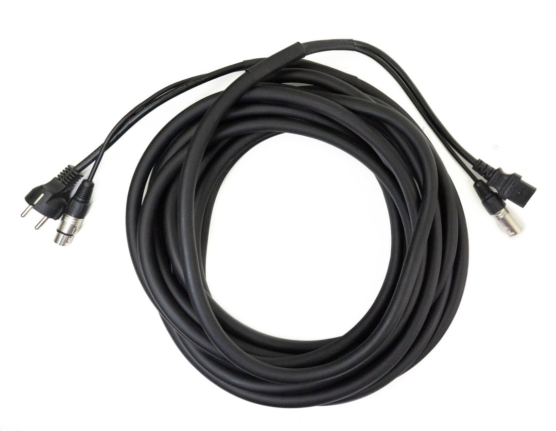 Perfex XLR & IEC Cable de Alimentación (Audio, 10m)