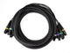 Par-8 multicore XLR macho a XLR hembra (10m)