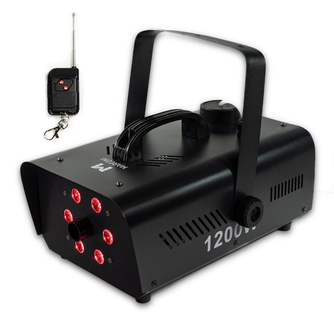 Marconi 1200W 6 LED - Máquina de niebla