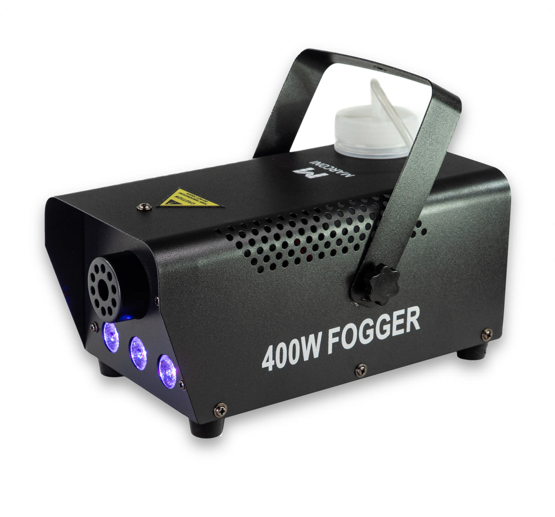 Marconi RGB - Máquina de niebla (400 W, Sort)
