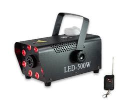 Marconi Full RGB - Máquina de niebla (500 W, Sort)