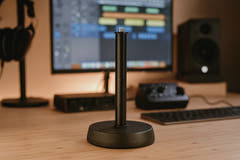 Perfex Soporte de micrófono de mesa