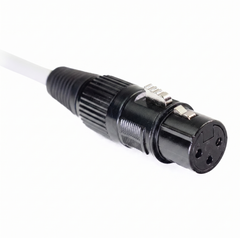 Perfex DMX Cable 3-Pin (3m - Blanco)