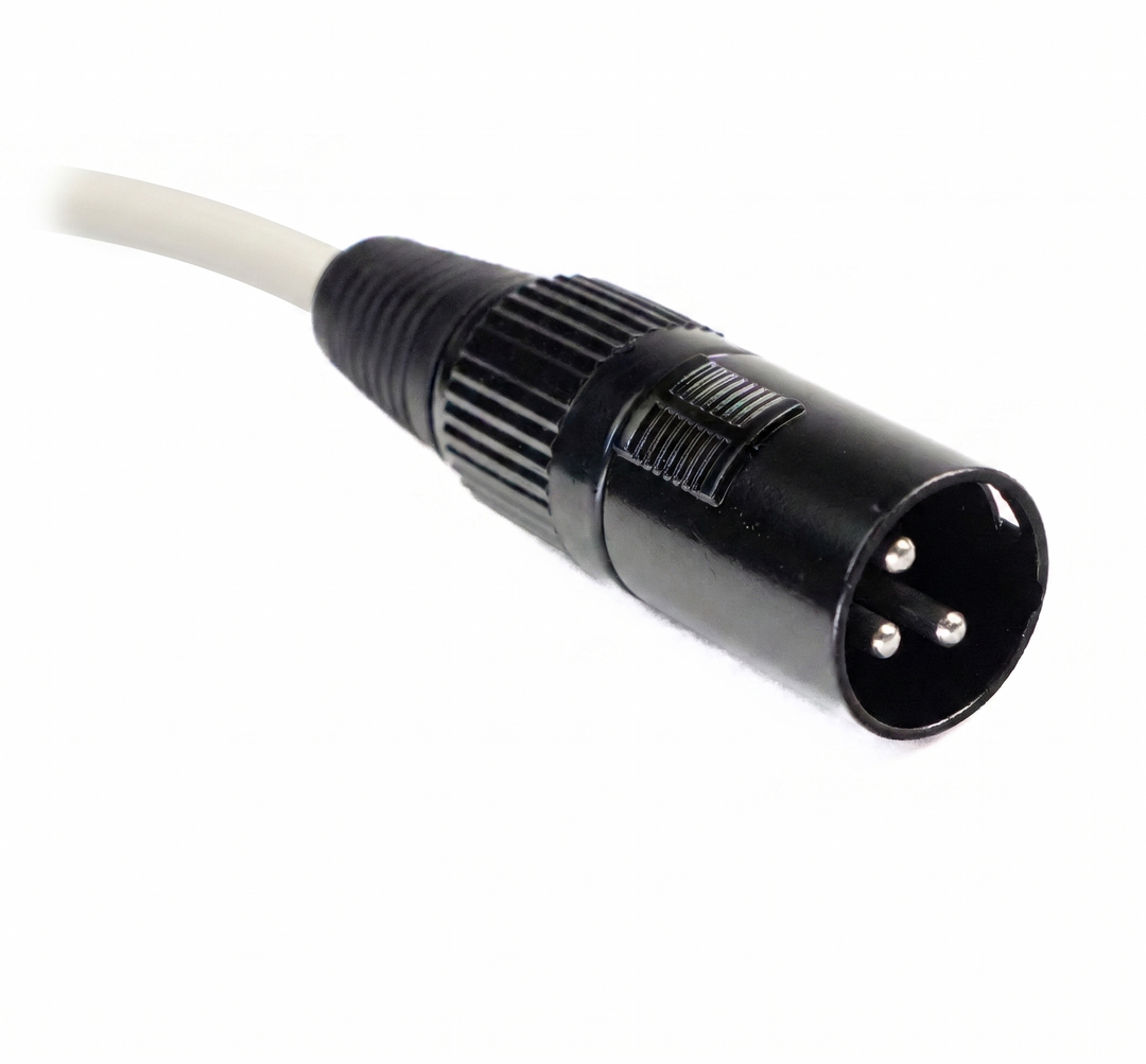 Perfex DMX Cable 3-Pin (1m - Blanco)