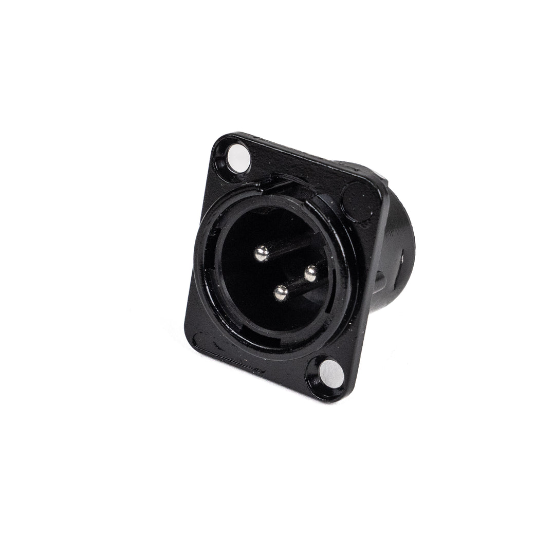 Perfex XLR Han Chassis Stik (Negro)