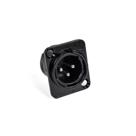 Perfex XLR Han Chassis Stik (Negro)