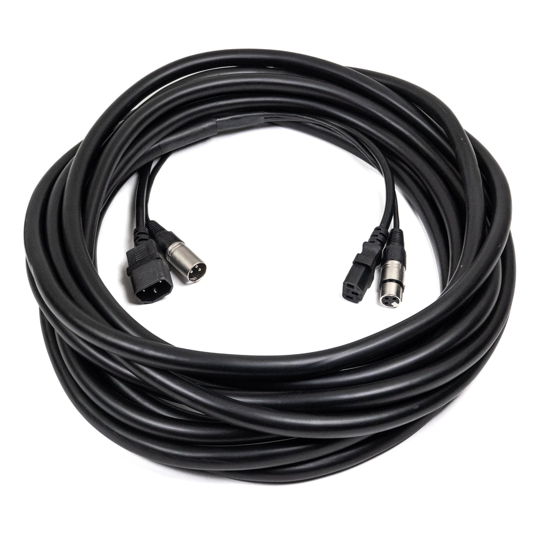 Perfex IEC & XLR Cables Múltiples (DMX, 10m)