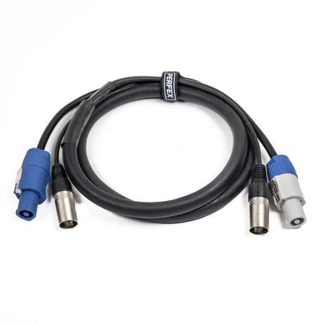 Perfex Powercon & CAT Cable Combinado (3m)