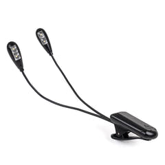 Grooveland Lámpara de Partitura LED Doble